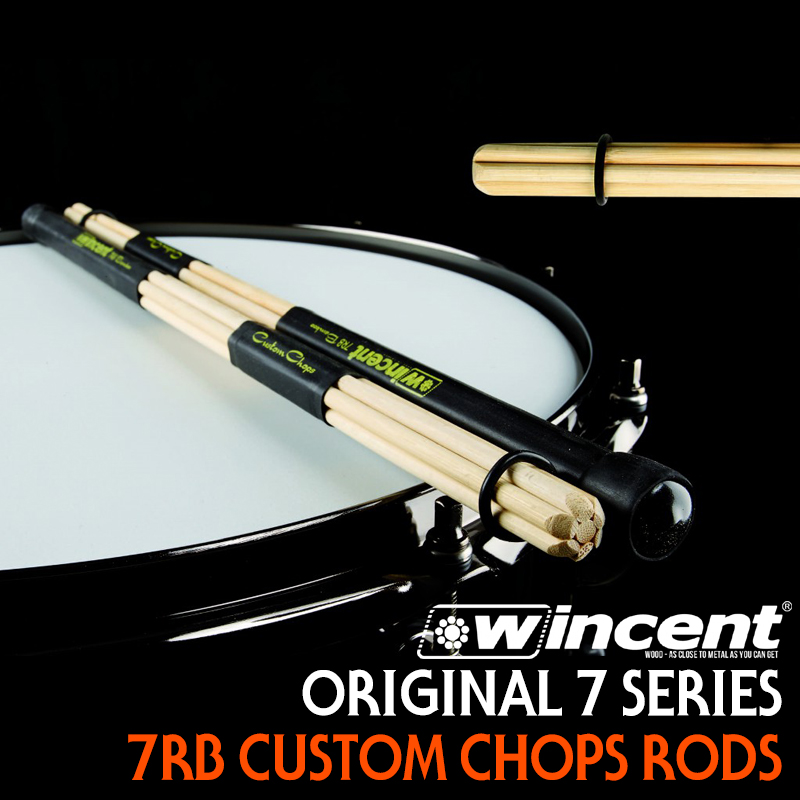 [★드럼채널★] Wincent Original 7 Series Rods Stick 'Custom Chops 7RB' (Bamboo/로즈스틱)/ W-7RB